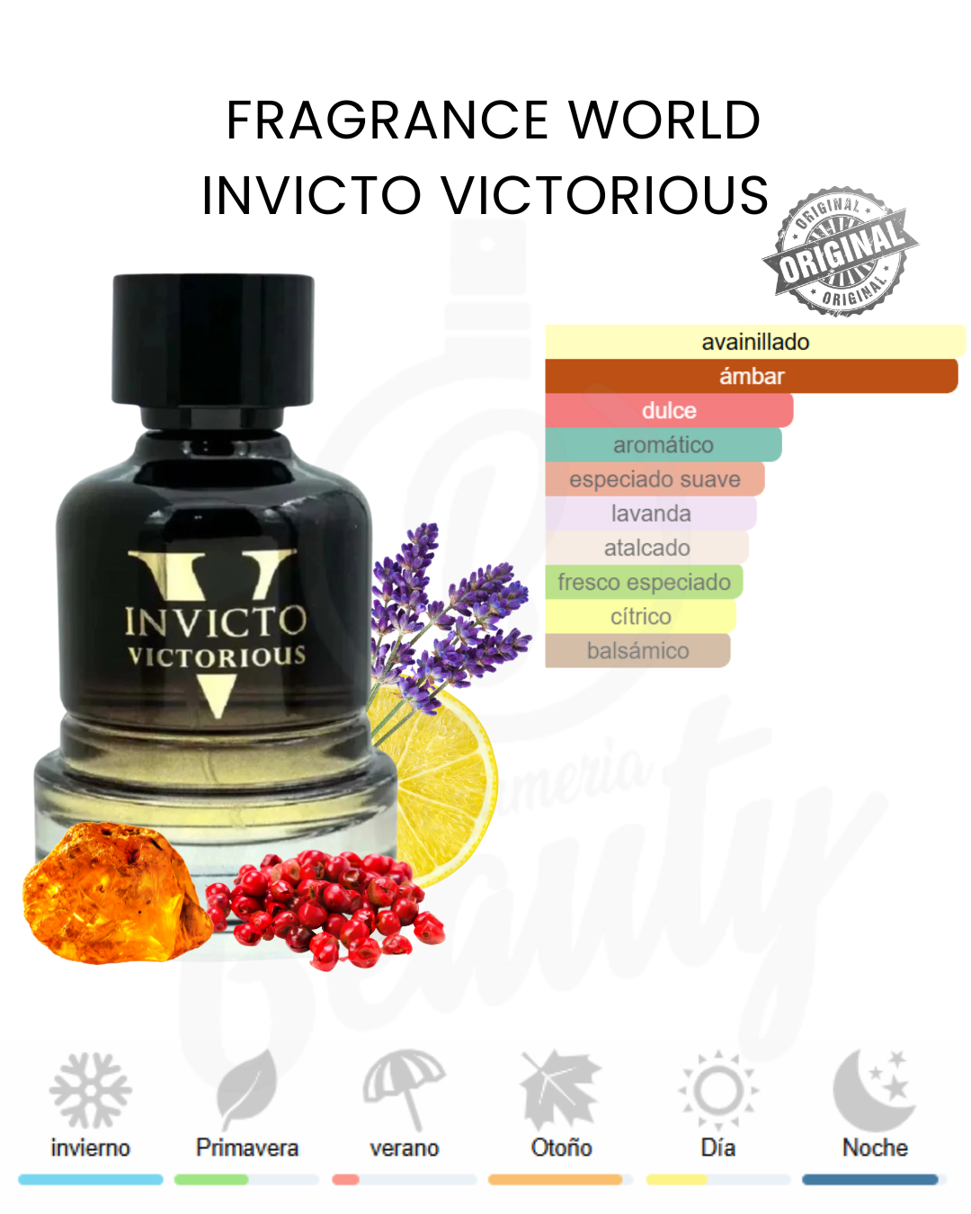 FRAGRANCE WORLD INVICTO VICTORIOUS 100ML EDP (H)