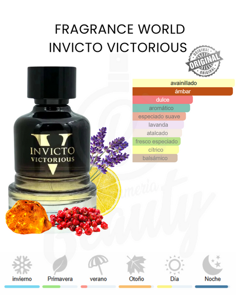 FRAGRANCE WORLD INVICTO VICTORIOUS 100ML EDP (H)