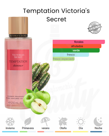VICTORIA´S SECRET TEMPTATION SHIMMER 250ML (M) BODY MIST