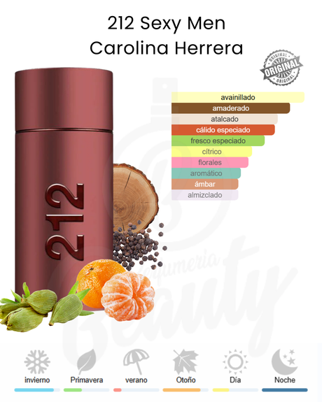 CAROLINA HERRERA 212 SEXY MEN 100ML EDT (H)