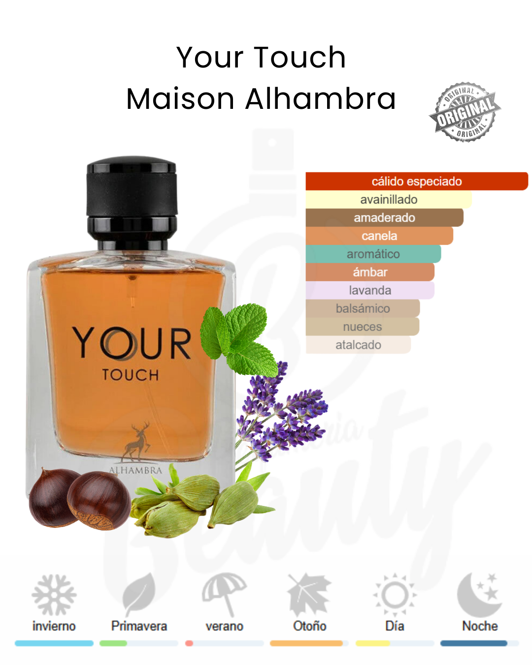 MAISON ALHAMBRA YOUR TOUCH FOR MEN 100ML EDP (H)