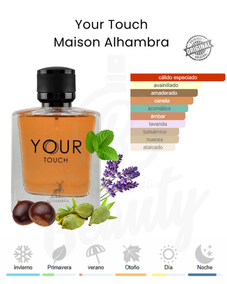 MAISON ALHAMBRA YOUR TOUCH FOR MEN 100ML EDP (H)