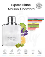 MAISON ALHAMBRA EXPOSE BLANC 100ML EDP HOMBRE