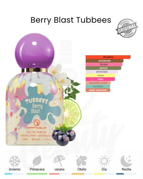 GRANDEUR TUBBEES BERRY BLAST EDP 50ML UNISEX