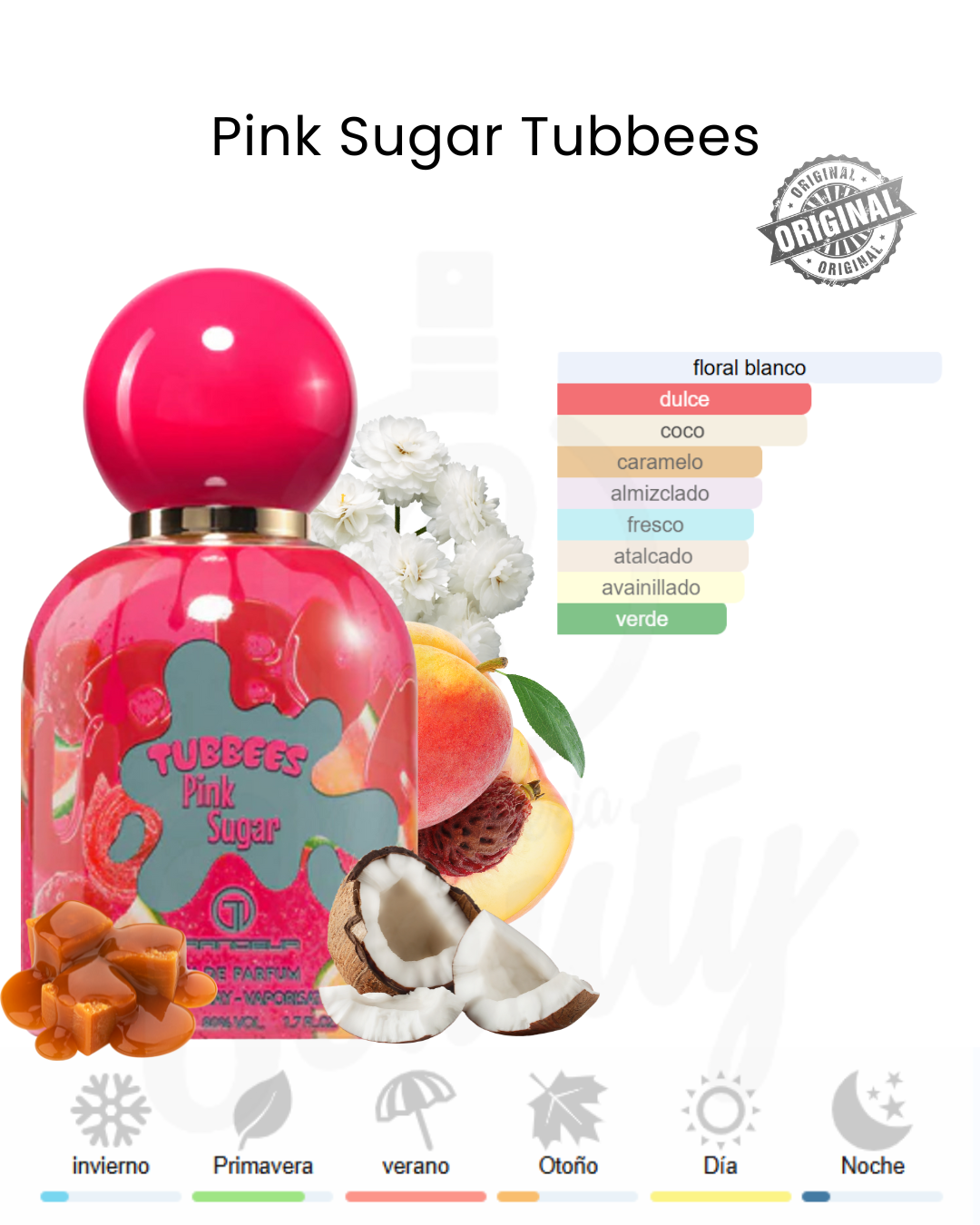 GRANDEUR TUBBEES PINK SUGAR EDP 50ML UNISEX