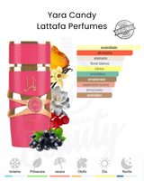 LATTAFA YARA 100ML + YARA CANDY 100ML (M) SET