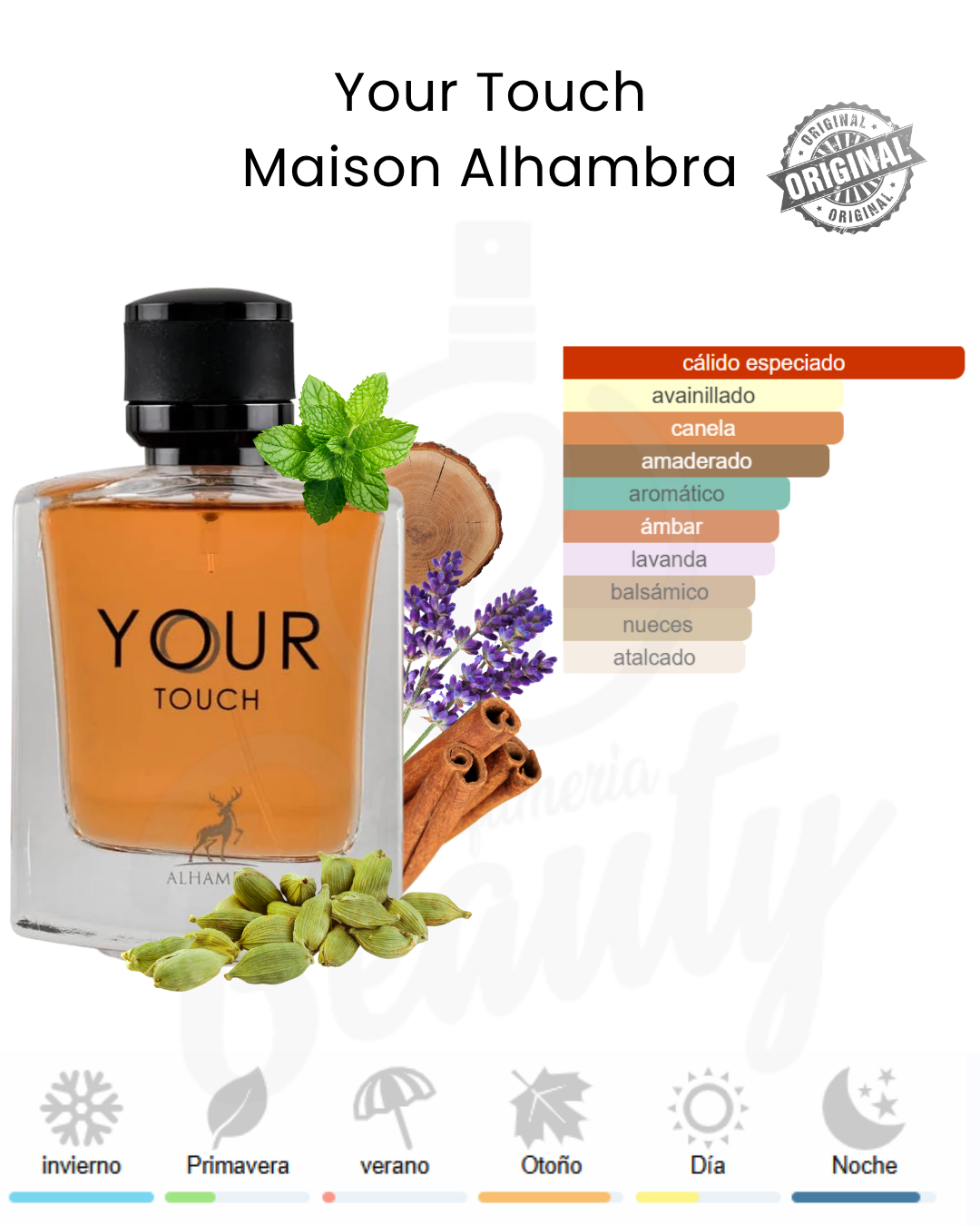 MAISON ALHAMBRA YOUR TOUCH FOR MEN EDP 30ML (H)