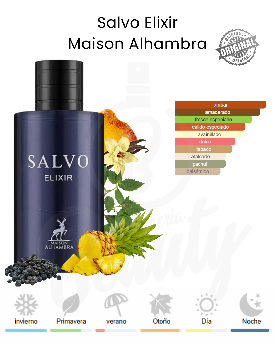 MAISON AL HAMBRA SALVO ELIXIR EDP 30ML (H)