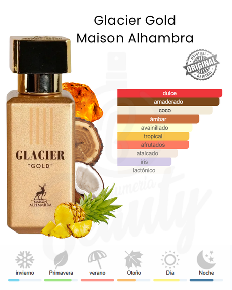 MAISON ALHAMBRA GLACIER GOLD EDP 30ML (H)