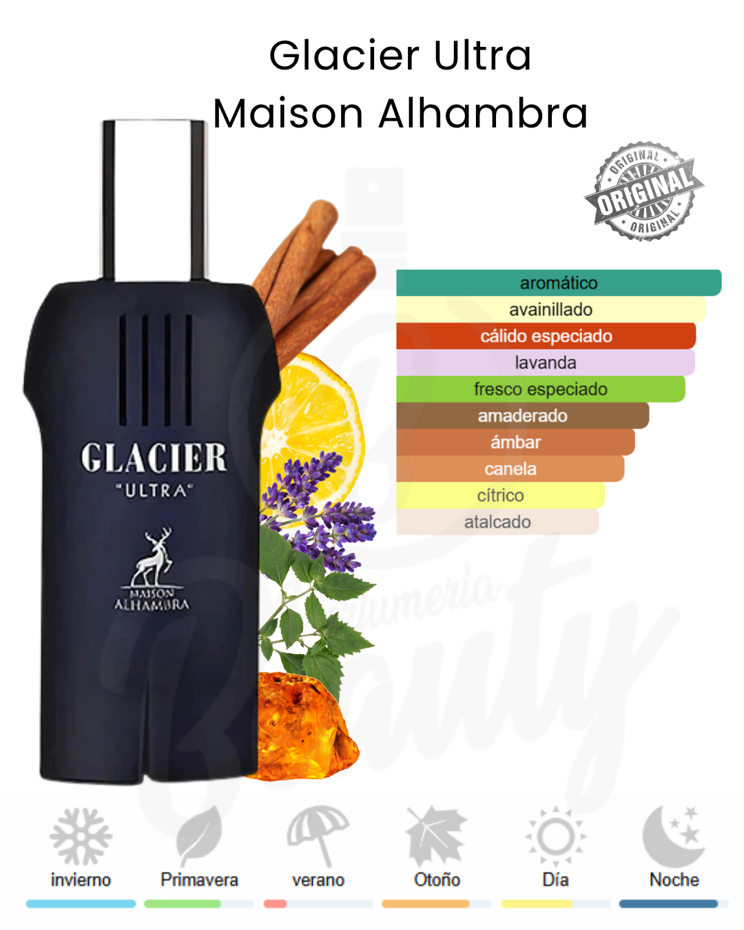 MAISON ALHAMBRA GLACIER ULTRA EDP 30ML (H)