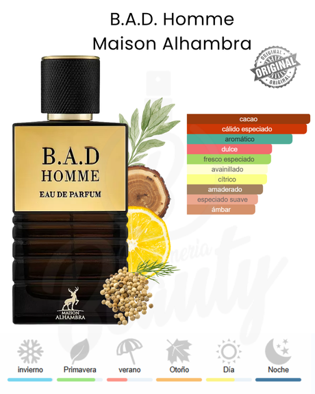 MAISON ALHAMBRA BAD HOMME EDP 30ML (H)